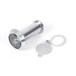 Satin Chrome Door Viewer 180° (34-56mm Door)
