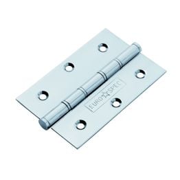 Washered Hinge - Bright Stainless Steel (Pair)