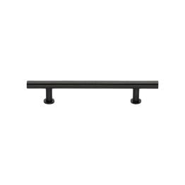 Heritage Brass Cabinet Pull T-Bar Design with 16mm Rose 128mm CTC Matt Bronze Finish
