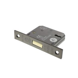 Atlantic 3 Lever Key Deadlock [CE] 2.5" - Urban Bronze