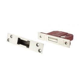 Atlantic 5 Lever Key Deadlock [BS] 2.5" - Satin Chrome