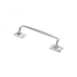 Pub Style Pull Handle - Satin Chrome