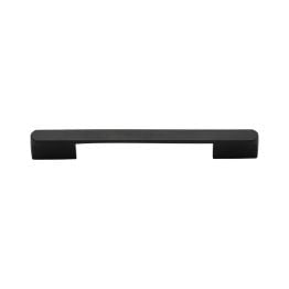 Heritage Brass Cabinet Pull Bridge Design 128&160mm CTC Matt Black Finish