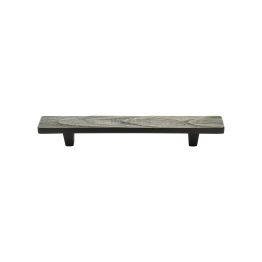 Pine Cabinet Pull Handle 128mm Aged Brass Finish