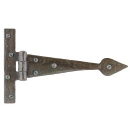 Beeswax 6" Arrow Head T Hinge (pair)