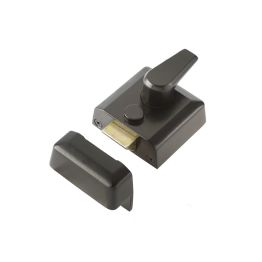Narrow Stile Night Latches 66mm Black - By Frelan Hardware - JL5031BL