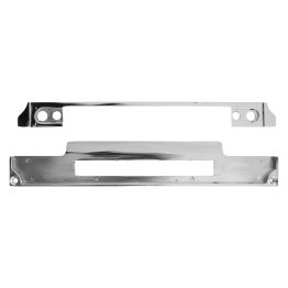 Atlantic DIN Rebate Kit for Euro Profile, Bathroom Lock, Latch, Euro Deadlock - Polished Chrome