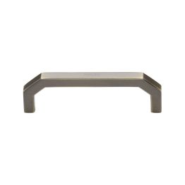 Heritage Brass Cabinet Pull Hex Angular Design 101mm CTC Antique Brass Finish