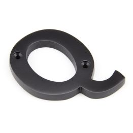 Aged Bronze Letter Q