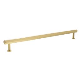 Millhouse Brass Pennington Hexagonal T-Bar Cabinet Pull Handle 320mm - Satin Brass