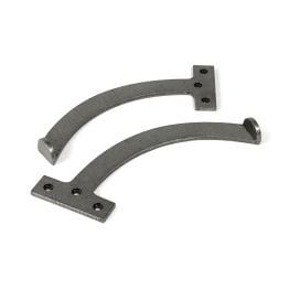 Pewter 8.5" Quadrant Stay (Pair)