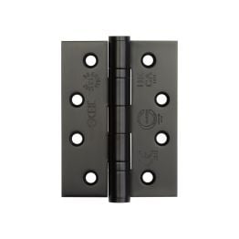 Certifire Stainless Steel Grade 13 Ball Bearing Hinges 102x76x3mm Black - By Frelan Hardware - J9500MB
