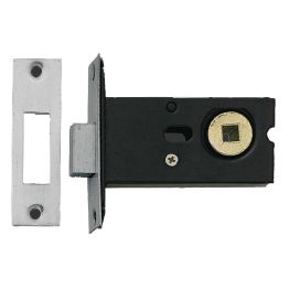 Jedo Box Deadbolts 76mm with 8mm Spindle Satin Stainless Steel - By Frelan Hardware - JL192SSS