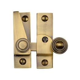 Heritage Brass Sash Fastener Lockable Antique Brass Finish