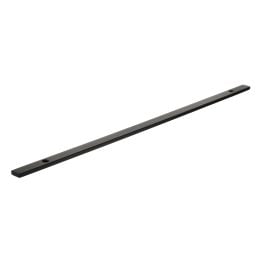Millhouse Brass Long Narrow Cabinet Handle Backplate 320mm - Matt Black