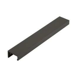 Burlington 300mm Dark Bronze Angled Edge Pull - By Frelan Hardware - BUR912DB
