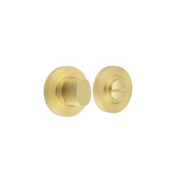 Burlington Turns & Releases Inner 3 Plain Rose Satin Brass - By Frelan Hardware - BUR-81SB-50SB