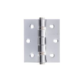 Atlantic Ball Bearing Hinges 3" x 2.5" x 2.5mm - Polished Chrome (Pair)