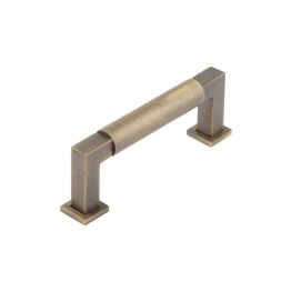 Burlington Westminster Round Cabinet Handles 96mm Antique Brass - By Frelan Hardware - BUR310AB