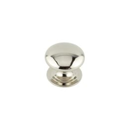 Jedo Traditional Cupboard Knobs 50mm Polished Nickel - By Frelan Hardware - JV47EPN