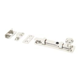 Polished Nickel 4" Universal Bolt