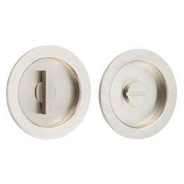 Burlington Circular Turn & Release Satin Nickel - By Frelan Hardware - BUR216SN