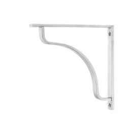 Polished Chrome Abingdon Shelf Bracket (200mm x 200mm)