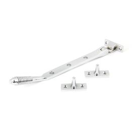 Polished Chrome 8" Reeded Stay