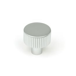 Satin Chrome Judd Cabinet Knob - 25mm (Plain)