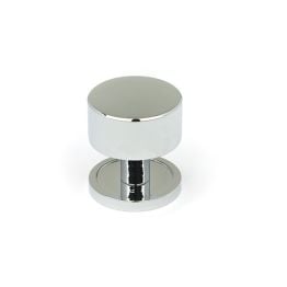 Polished Chrome Kelso Cabinet Knob - 32mm (Plain)