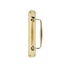 Jedo Windsor Pull Handles Polished Brass - By Frelan Hardware - JV124PB