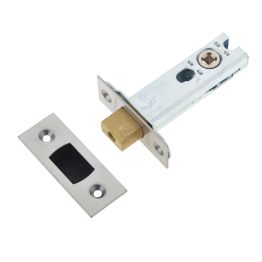 Jedo Heavy Duty Tubular Deadbolts 76mm Satin Stainless Steel - By Frelan Hardware - JL-HDB76SS
