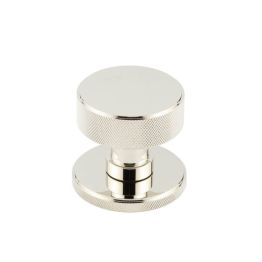 Burlington Westbourne Mortice Door Knob Polished Nickel - By Frelan Hardware - BUR102PN