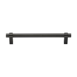 Heritage Brass Cabinet Pull Industrial Design 192mm CTC Matt Bronze Finish