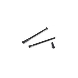 Black 5mm Male & Female Screws (2)