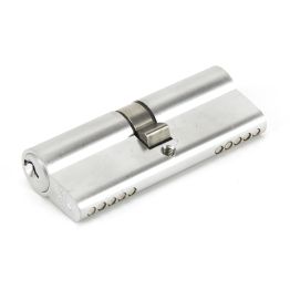 Satin Chrome 40/40 Euro Cylinder
