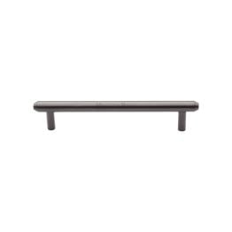 Heritage Brass Cabinet Pull Stepped Design 128mm CTC Matt Bronze finish