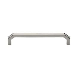 Heritage Brass Cabinet Pull Hex Angular Design 152mm CTC Polished Nickel Finish