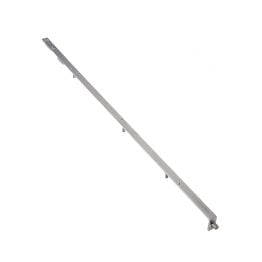 Stainless Steel Lever Action Flushbolts Square Forend 914x20mm Satin Stainless Steel - By Frelan Hardware - JSS57