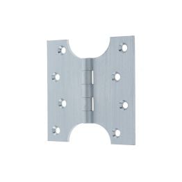 Budget Parliament Hinges 102x100x4mm Satin Chrome - By Frelan Hardware - J9009B4SC