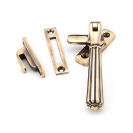 Polished Bronze Locking Hinton Fastener