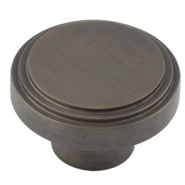 Cropley Cupboard Knobs 40mm Dark Bronze - By Frelan Hardware - HOX1040DB