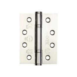 Certifire Stainless Steel Grade 13 Polymer Bearing Hinge 3 Knuckle Polished Stainless Steel - By Frelan Hardware - J9603PSS