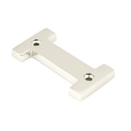 Polished Nickel Letter I