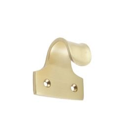 Jedo Brass Sash Lifts 50mm Satin Brass - By Frelan Hardware - JV84SB
