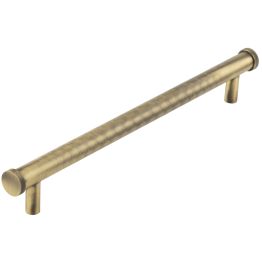 Hoxton Thaxted Cabinet Handles 224mm Ctrs Antique Brass - By Frelan Hardware - HOX260AB
