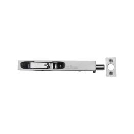 Heritage Brass Door Bolt Flush Fitting 6" x .3/4" Satin Chrome finish