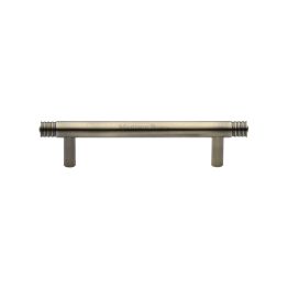 Heritage Brass Cabinet Pull Contour Design 96mm CTC Antique Brass finish