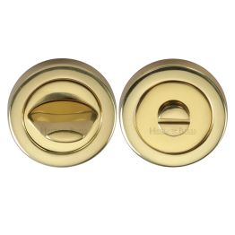 Heritage Brass Thumbturn & Emergency Release Polished Brass finish