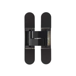 AGB Eclipse Fire Rated Adjustable Concealed Hinge - Matt Black (Each)
